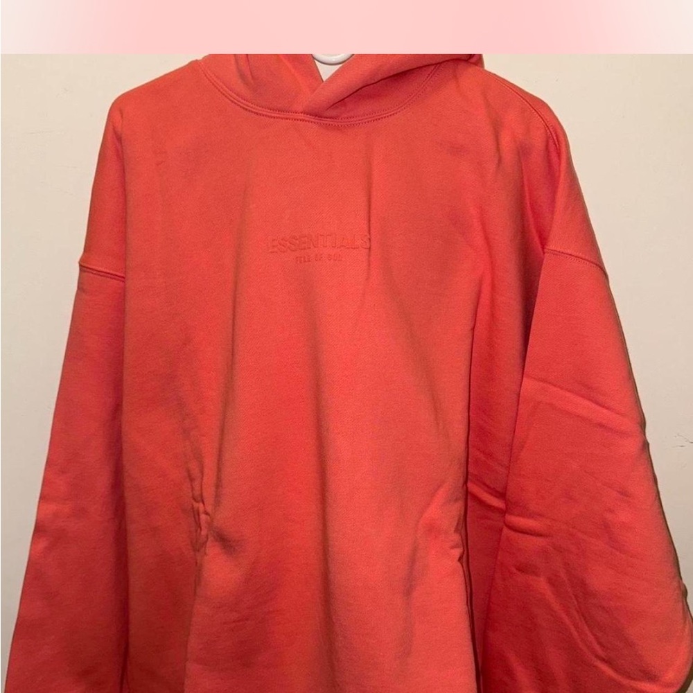 Essentials Warm Coral Sweatshirt